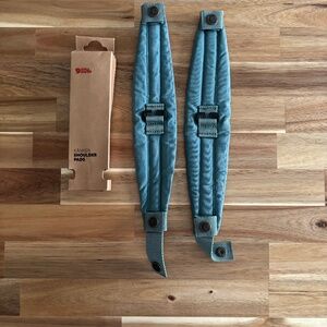 Fjallraven Kanken Shoulder Pads (Frost Green)